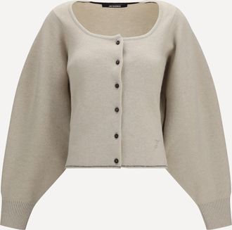 Jacquemus Tempo wool-cashmere Cardigan Female 38