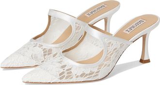 Badgley Mischka Oaklyn Womens Shoes Soft White : 9.5 M, Textile