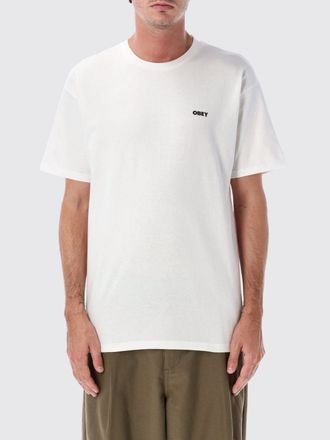 Obey T-shirt a girocollo in cotone con stampa grafica e logo a contrasto