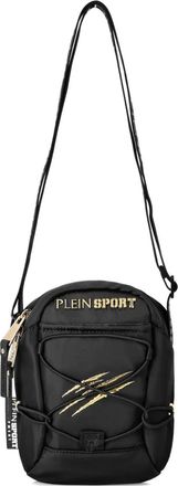Plein Sport Borsa a tracolla con logo - Nero