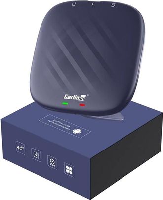 OEM Carlinkit Cpc200-tbox Plus 8gb/128gb 4g Lte Azul - Internet Ai Box Compatible Con Carplay Y Android Auto