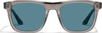 Quay Flip Side 53mm Square Sunglasses in Grey/turquoise at Nordstrom Rack