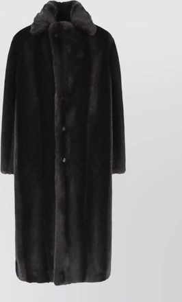 Maison Margiela faux fur coat