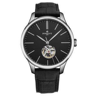 Perrelet First Class Black Dial Mens Watch A1087/H