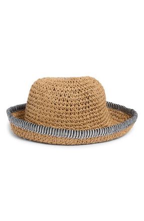 Missoni Straw Fedora in 0002 Tan at Nordstrom