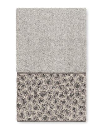 Linum Home Textiles Spots Turkish Cotton Embellished Hand Towel