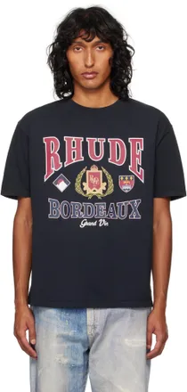 【関税込み】Rhude オフホワイト Runway クレスト Tシャツ Off-White Runway Crest T-shirt by Rhude on Sale