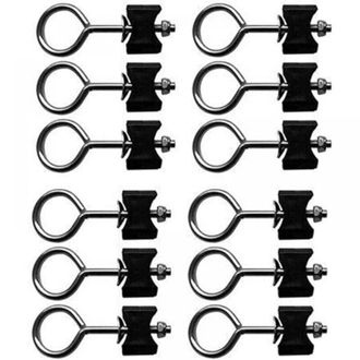 OEM Tornillos Redondos Para Fijar Accesorios De Trampol&iacute;n - F&aacute;cil Manejo - Duraderos - Pr&aacute;cticos - Aptos Para Trampolines Grandes Y Peque&ntilde;os (12 Unidades)