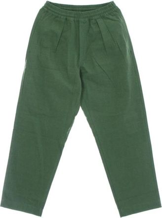 HUF Bosgroene Vrijetijdsskatebroek - Heren - Sweatpants - Groen - L - Katoen - Broeken