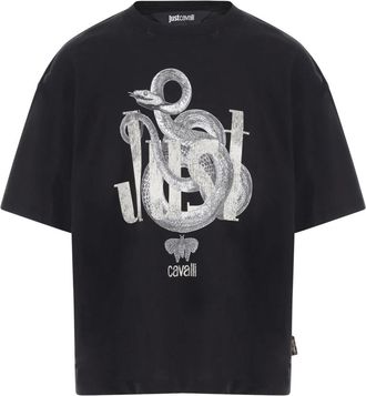 Just Cavalli Uomo, Top, Nero, L, new