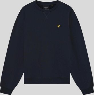 Lyle & Scott Lyle And Scott Mens Heavyweight Crew Neck Sweatshirt - Black - Size: 36