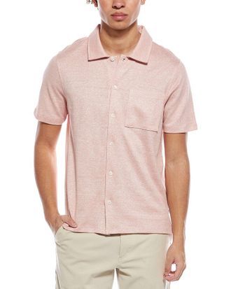 Todd Snyder Todd Snyder Linen-Blend Mesh Polo Shirt
