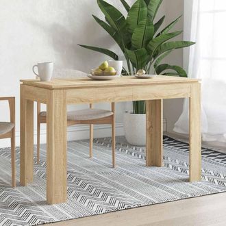 vidaXL Tavolo Da Pranzo Rovere Sonoma 120x60x76cm In Legno Multistrato - Vidaxl