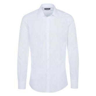 Dolce & Gabbana Klassiek overhemd - Heren - Overhemden - Wit - Maat: M Zijde