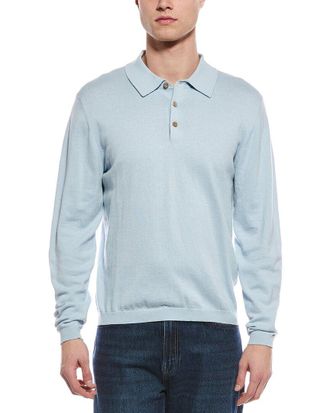 Weatherproof Vintage Cashmere-Blend Polo Sweater