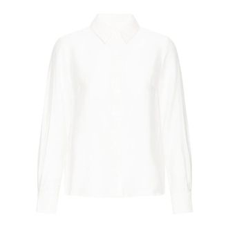 Ichi Ixwilma SH Bluser - Blouses & Shirts - Mujer - Blanco - L