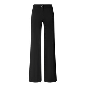 Genny Wide Trousers, female, Black, 2XS, Concealed-Fastening Wide-Leg Trousers