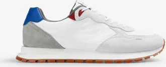 Scalpers Suede Skull Contrast Sneakers in Whiteblue at Nordstrom, Size 43