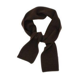 Pas Normal Studios Bufanda de punto de lana Off-Race - Accessories - Hombre - Marr&oacute;n - ONE SIZE