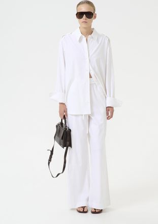 Gestuz Shirt met lange mouwen Loose fit white