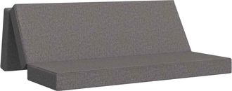 vidaXL Sof&aacute; Cama Plegable 200 X 67 X 45 Cm Gris Claro Vidaxl