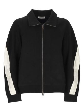 Givenchy cotton-blend zip-up jacket - men - Cotton/Polyamide - S - Black