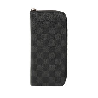 Louis Vuitton Black Damier Graphite Pvc Leather Coin Purse/Coin Case (Pre-Owned)