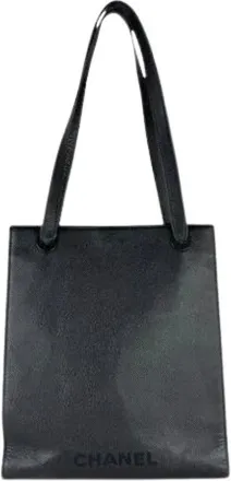 Chanel Pre-owned Tote Bags, female, Black, Size: ONE SIZE Pre-owned Vintage Tote Bag