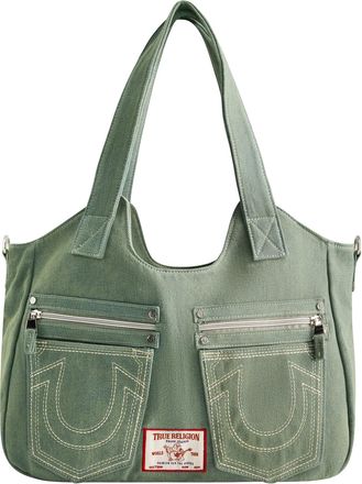 True Religion Horseshoe Stitch DARK NAVY Satchel