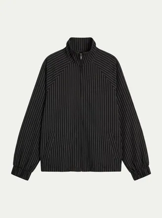 NASTY GAL Funnel Neck Track Jacket Co-ord in Black at Nordstrom, Size 12