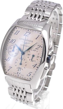 Longines Evidenza Automatic Stainless Steel Watch (Pre-Owned)