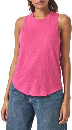 Splendid Cady Crewneck Linen Blend Tank in Lilac Rose at Nordstrom Rack, Size X-Small