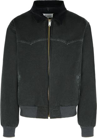 Maison Margiela Black Cotton Jacket