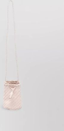 Dragon Diffusion pompom bucket crossbody bag tassel strap