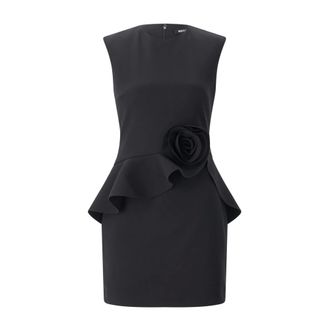 Rotate Rotate Birger Christensen, Dames, Jurken, Zwart, Maat: XL