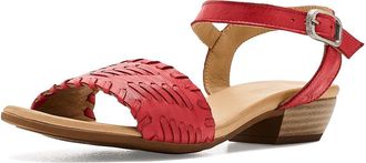 Miz Mooz Cyprus Heeled Sandals Womens Sandals Scarlet : EU 42 (US Womens 10.5-11) B - Medium, Leather