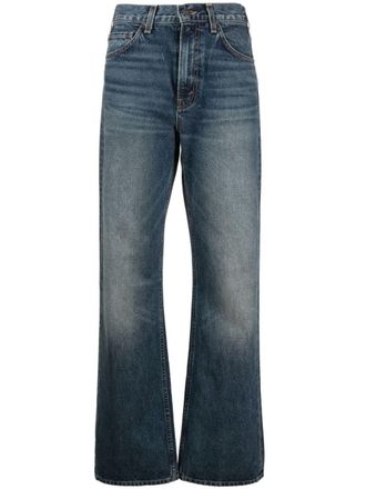 Nili Lotan Mitchell straight-leg jeans - women - Cotton/RDS Product Name: BLACK ORCHID EDP Division: TF (TOM FORD BEAUTY) ALCOHOL DENAT. - 25 - Blue