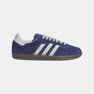 adidas Originals Mens Samba ADV Shoes in Dark Blue Rubber - Size UK 11.5