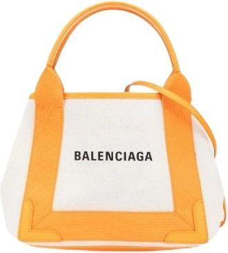 Balenciaga Pre-owned Tote Bags, female, White, Size: ONE SIZE Pre-owned Leather Tote Bag