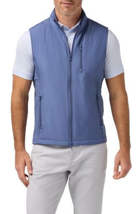Mizzen+Main Northwood Mixed Media Vest in Coastal Fjord at Nordstrom, Size X-Large