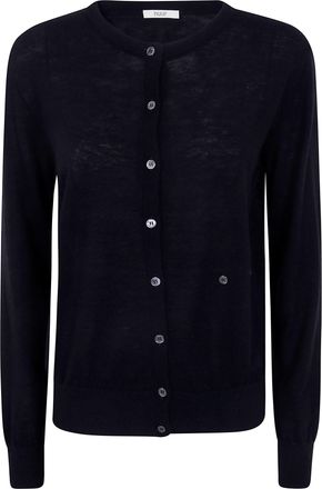 Nuur Cardigan Double-Breasted Korean Double Breasted Cardigan