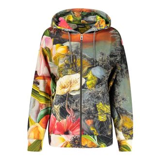 Desigual Sudadera con cremallera estampada - Sweatshirts & Hoodies - Mujer - Multicolor - L