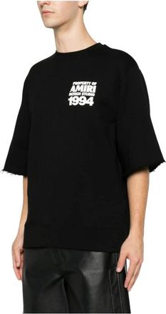 Amiri Logo-Print T-Shirt - Heren - T-shirts - Zwart - L - Tops