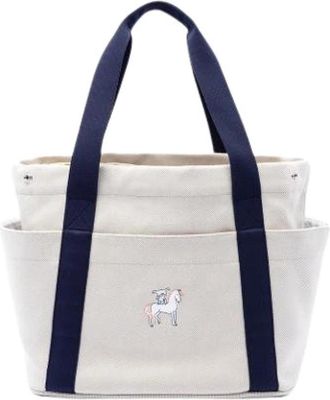 Herm&egrave;s Pre-owned Tote Bag - Dames - Vintage Handtas - Wit - ONE Size - Vintage