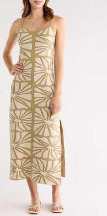 Billabong Overheated Midi Dress in Green Ash at Nordstrom, Size X-Small