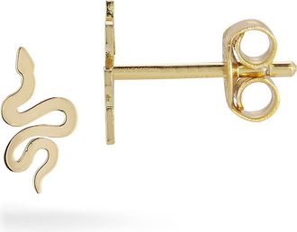 Ember Fine Jewelry 14K Italian Gold Snake Stud Earrings at Nordstrom Rack