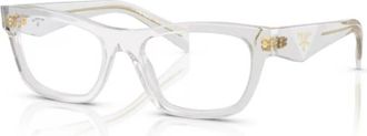 Prada B01V Brillen - unisex - Brillen - Grijs - 52 MM - Accessoires