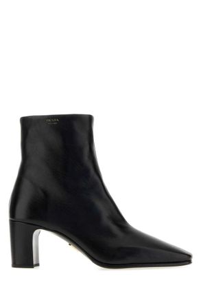 Prada Black Tronchetti Boots