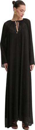 Michael Kors Maxi Jurk - Dames - Maxi kleedjes - Zwart - S - Polyester - Kleedjes