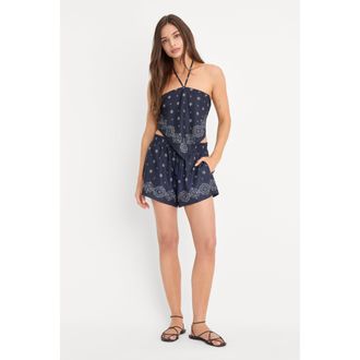 Good American Womens The Recess Short | Bandana, Size Medium | Good American by Khlo&Egrave; Kardashian